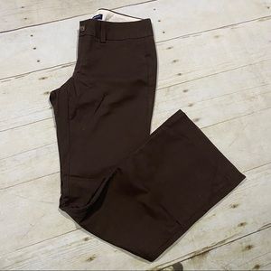 banana republic brown trousers